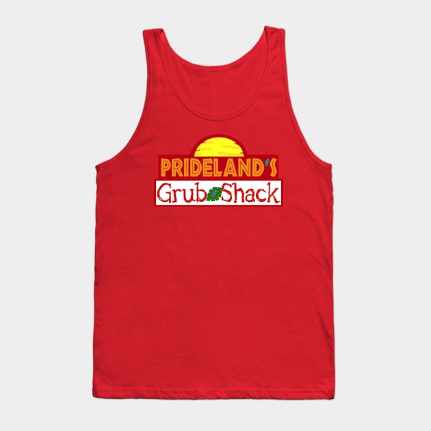 Prideland's Grub Shack Tank Top by TreyLemons